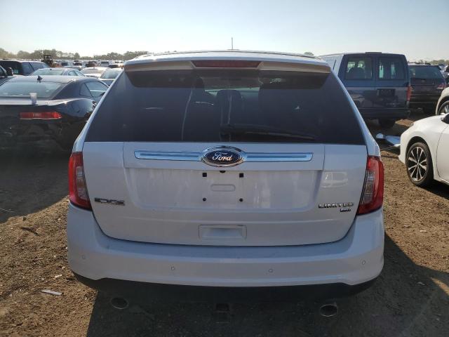 2FMDK4KC5BBB53674 - 2011 FORD EDGE LIMITED WHITE photo 6