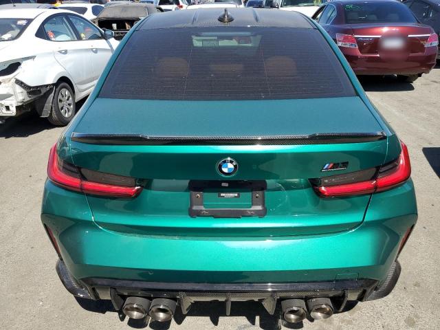 WBS33AY04MFL18746 - 2021 BMW M3 COMPETITION მწვანე ფოტო 6