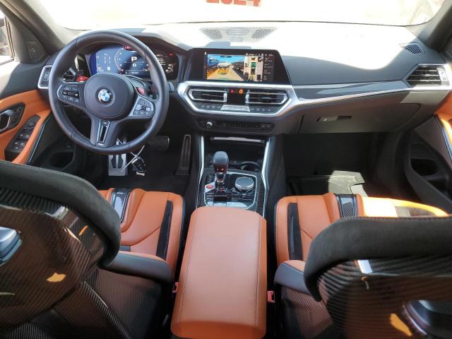 WBS33AY04MFL18746 - 2021 BMW M3 COMPETITION მწვანე ფოტო 8