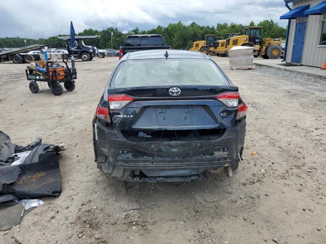 JTDEPMAEXNJ207645 - 2022 TOYOTA COROLLA LE შავი ფოტო 6