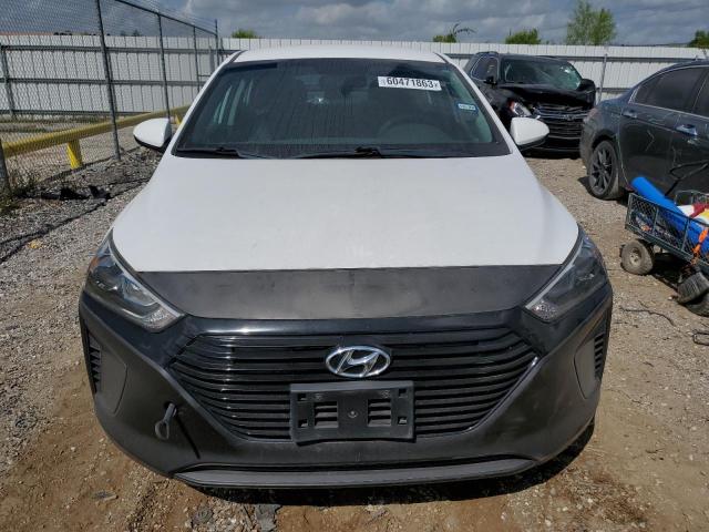 KMHC65LC3HU047196 - 2017 HYUNDAI IONIQ BLUE WHITE photo 5