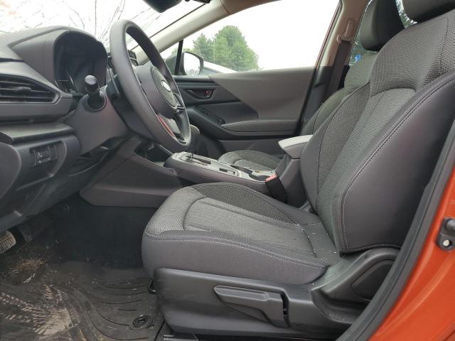JF2GUADC7RH383304 - 2024 SUBARU CROSSTREK PREMIUM ORANGE photo 7