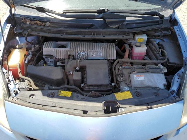 JTDKN3DP7C3020090 - 2012 TOYOTA PRIUS PLUG BLUE photo 11
