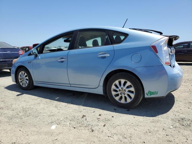 JTDKN3DP7C3020090 - 2012 TOYOTA PRIUS PLUG BLUE photo 2