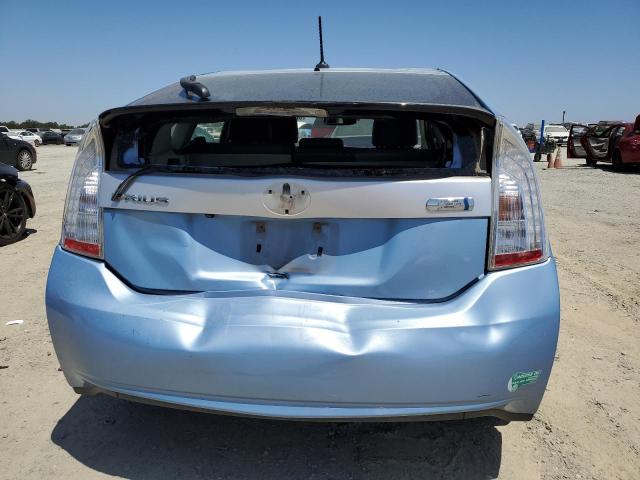 JTDKN3DP7C3020090 - 2012 TOYOTA PRIUS PLUG BLUE photo 6