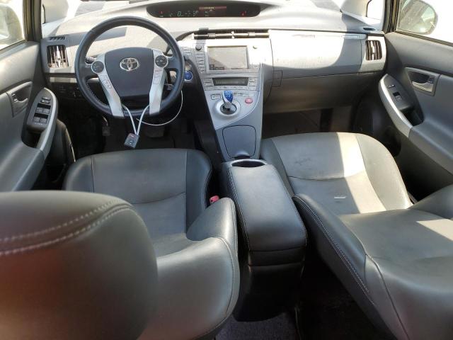 JTDKN3DP7C3020090 - 2012 TOYOTA PRIUS PLUG BLUE photo 8