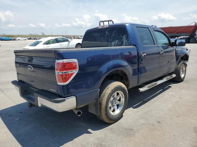 1FTFW1CF2BFB71430 - 2011 FORD F150 SUPERCREW BLUE photo 3