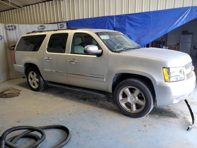 1GNSCKE08BR173050 - 2011 CHEVROLET SUBURBAN C1500 LTZ SILVER photo 4