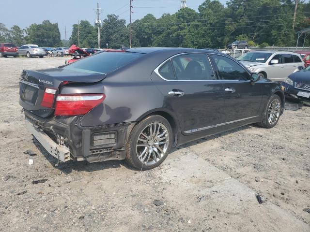 JTHDU46F985001167 - 2008 LEXUS LS 600HL BLACK photo 3