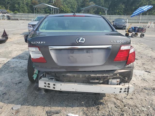 JTHDU46F985001167 - 2008 LEXUS LS 600HL BLACK photo 6