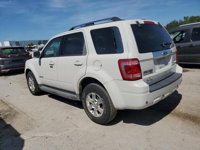 1FMCU49349KA33229 - 2009 FORD ESCAPE HYBRID WHITE photo 2