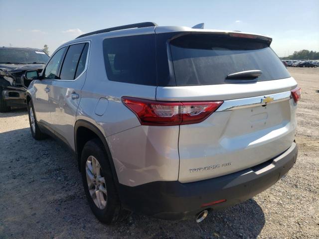 1GNEVGKW5MJ115170 - 2021 CHEVROLET TRAVERSE L SILVER photo 3