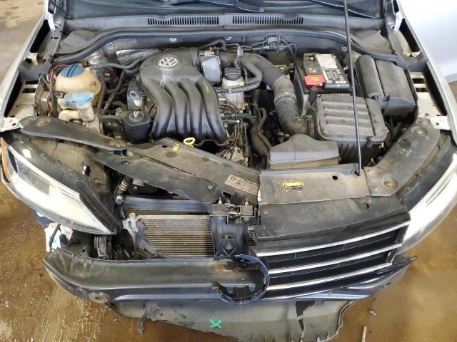 3VW2K7AJ7FM324987 - 2015 VOLKSWAGEN JETTA BASE SILVER photo 11