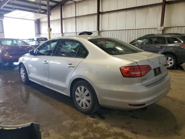 3VW2K7AJ7FM324987 - 2015 VOLKSWAGEN JETTA BASE SILVER photo 2