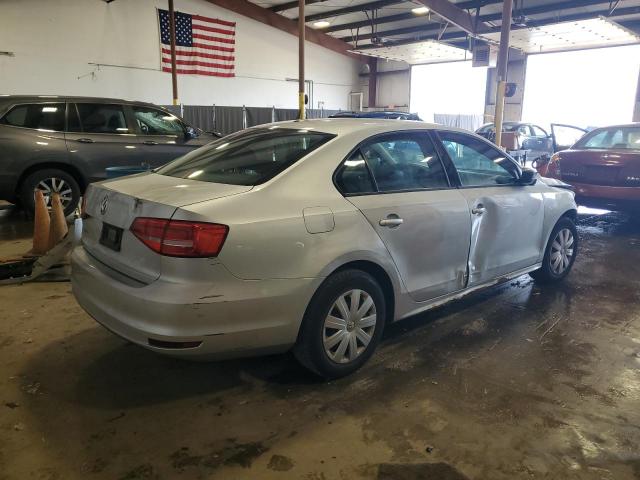 3VW2K7AJ7FM324987 - 2015 VOLKSWAGEN JETTA BASE SILVER photo 3