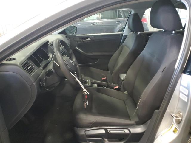 3VW2K7AJ7FM324987 - 2015 VOLKSWAGEN JETTA BASE SILVER photo 7