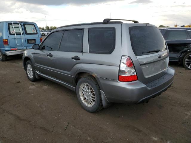 JF1SG63637H736472 - 2007 SUBARU FORESTER 2.5X GRAY photo 2