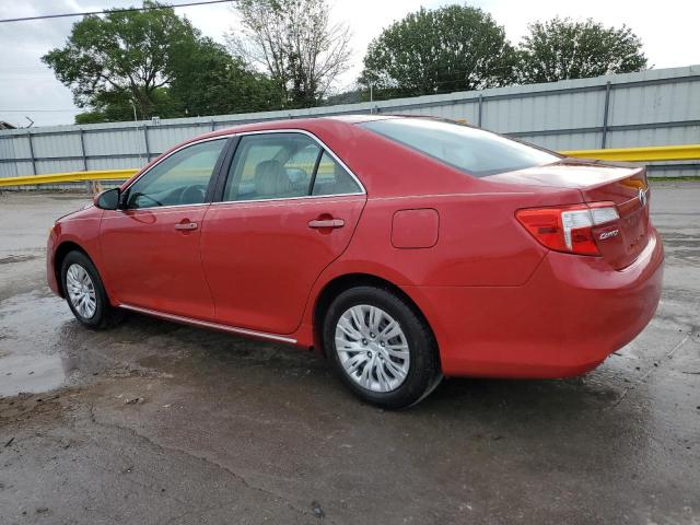 4T1BF1FK6CU566887 - 2012 TOYOTA CAMRY BASE RED photo 2