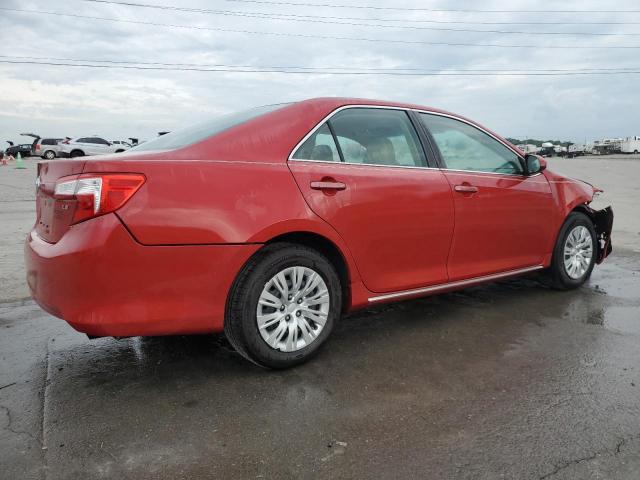 4T1BF1FK6CU566887 - 2012 TOYOTA CAMRY BASE RED photo 3