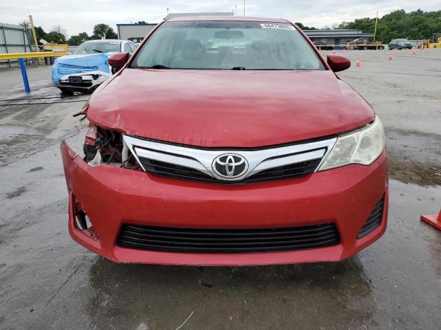 4T1BF1FK6CU566887 - 2012 TOYOTA CAMRY BASE RED photo 5