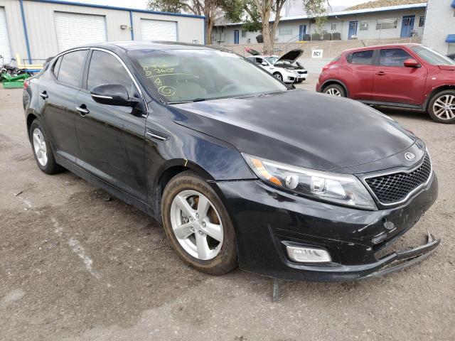 5NAGM4A74F5653669 - 2015 KIA OPTIMA BLACK photo 1