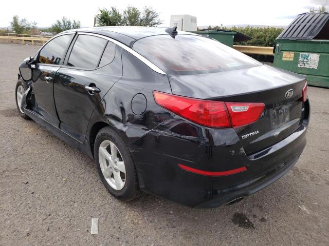 5NAGM4A74F5653669 - 2015 KIA OPTIMA BLACK photo 3