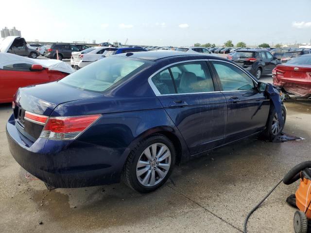 1HGCP2F89BA092807 - 2011 HONDA ACCORD EXL BLUE photo 3