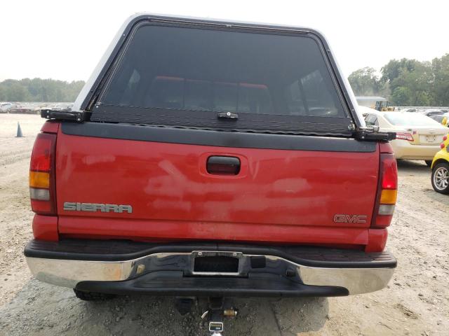 2GTEK19T021411439 - 2002 GMC NEW SIERRA K1500 RED photo 6