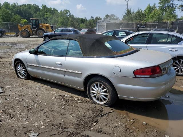 1C3EL55R72N111852 - 2002 CHRYSLER SEBRING LXI SILVER photo 2