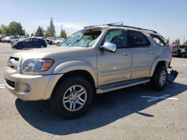5TDZT38A87S292548 - 2007 TOYOTA SEQUOIA LIMITED TAN photo 1