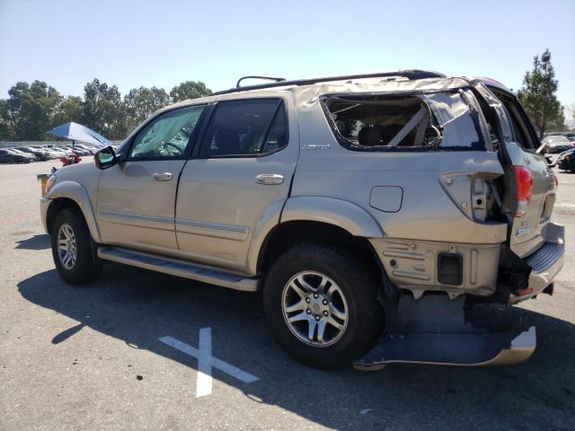 5TDZT38A87S292548 - 2007 TOYOTA SEQUOIA LIMITED TAN photo 2