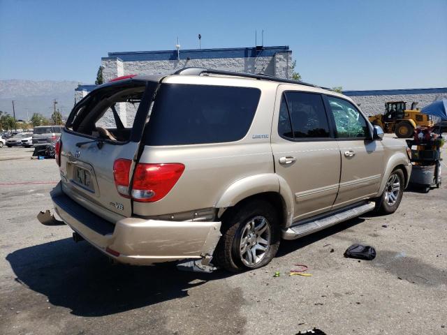 5TDZT38A87S292548 - 2007 TOYOTA SEQUOIA LIMITED TAN photo 3