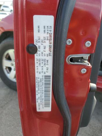 1D7RB1GP8AS102023 - 2010 DODGE RAM 1500 红色 照片 12