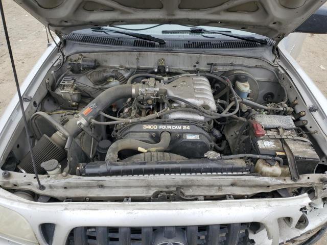 5TESN92N43Z146316 - 2003 TOYOTA TACOMA XTRACAB PRERUNNER ვერცხლისფერი ფოტო 11