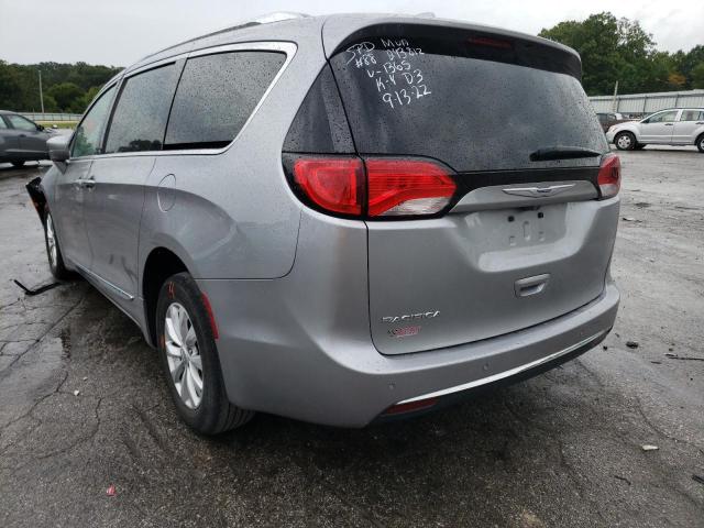 2C4RC1BG6KR581365 - 2019 CHRYSLER PACIFICA TOURING L GRAY photo 3