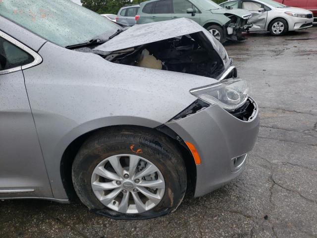 2C4RC1BG6KR581365 - 2019 CHRYSLER PACIFICA TOURING L ნაცრისფერი ფოტო 9