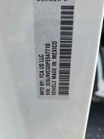 3C6LRVCG0PE547710 - 2023 RAM PROMASTER 2500 HIGH თეთრი ფოტო 13