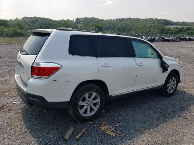 5TDBK3EH5DS233362 - 2013 TOYOTA HIGHLANDER BASE WHITE photo 3