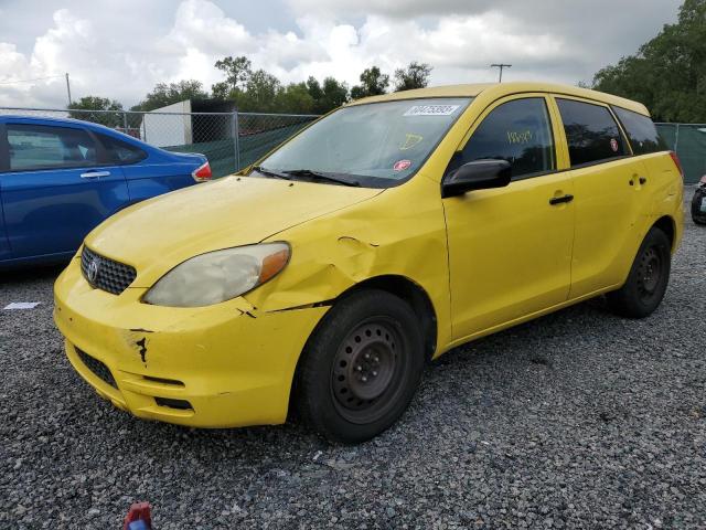 2T1KR32E24C284848 - 2004 TOYOTA COROLLA MA XR YELLOW photo 1