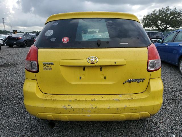 2T1KR32E24C284848 - 2004 TOYOTA COROLLA MA XR YELLOW photo 6