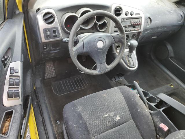 2T1KR32E24C284848 - 2004 TOYOTA COROLLA MA XR YELLOW photo 8