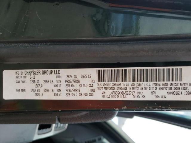 1J4PN3GKXBW562717 - 2011 JEEP LIBERTY RENEGADE 绿色 照片 13