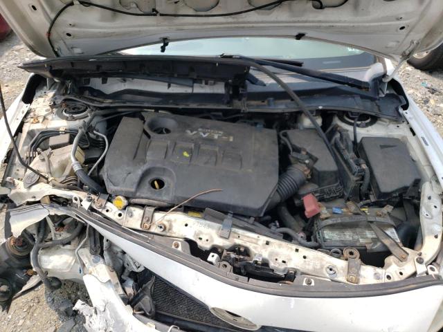 2T1BU4EE3AC232253 - 2010 TOYOTA COROLLA BASE WHITE photo 11