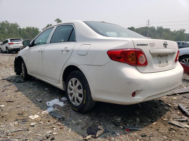 2T1BU4EE3AC232253 - 2010 TOYOTA COROLLA BASE WHITE photo 2