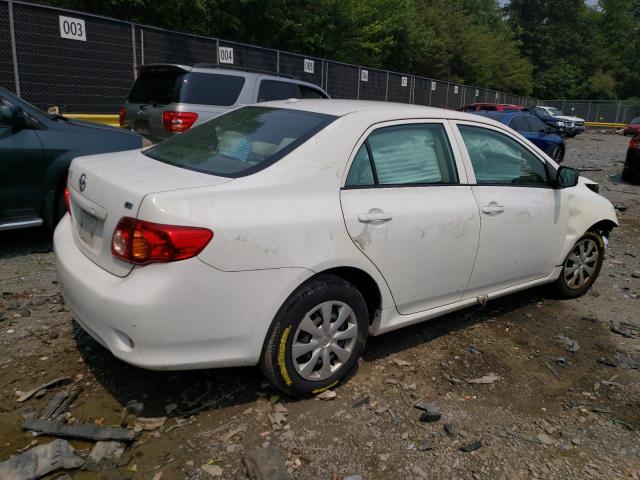 2T1BU4EE3AC232253 - 2010 TOYOTA COROLLA BASE WHITE photo 3