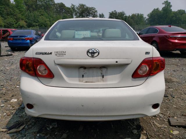 2T1BU4EE3AC232253 - 2010 TOYOTA COROLLA BASE WHITE photo 6