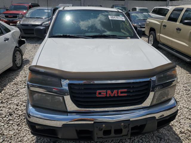 1GTDT136748129763 - 2004 GMC CANYON WHITE photo 5