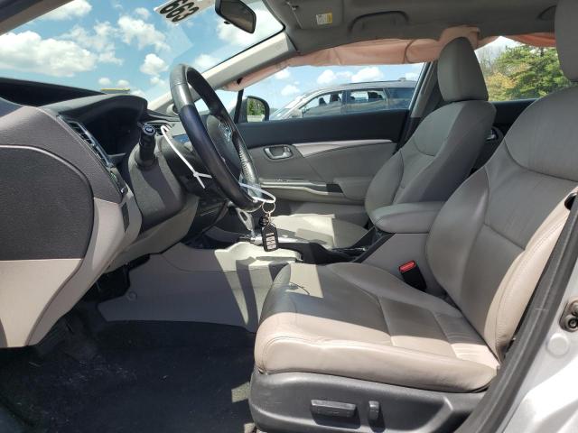 2HGFB2F91EH502087 - 2014 HONDA CIVIC EXL 银色 照片 7