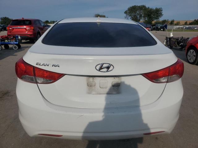 5NPDH4AE0DH371356 - 2013 HYUNDAI ELANTRA GLS WHITE photo 6