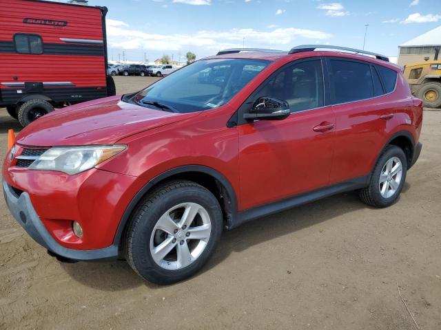 JTMWFREV4ED034041 - 2014 TOYOTA RAV4 XLE RED photo 1